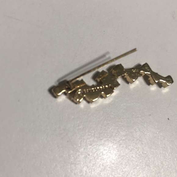 BaubleBar Dainty Long Rhinestone Gem Gold Silver Hanging Earrings Fancy Prom - Picture 7 of 7